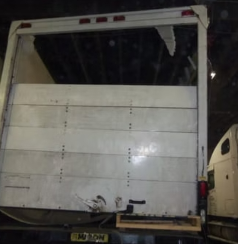 Roll-Up Door Replacement — before