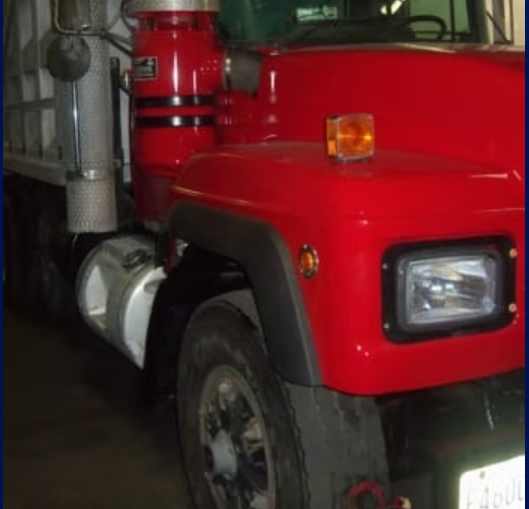 Mack Dump Truck Restoration — after