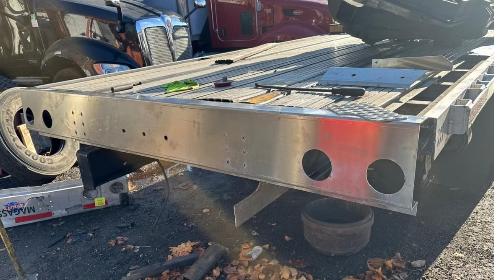Custom aluminum cross-members